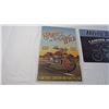 Image 3 : (2) Assorted metal motorbike signs