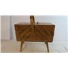 Image 1 : Vintage Wooden Sewing Box