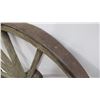 Image 4 : *Antique Wagon Wheel (large) - 40" Diameter (steel and wood)
