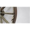 Image 5 : *Antique Wagon Wheel (large) - 40" Diameter (steel and wood)
