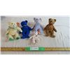 Image 1 : (5) TY Beanies Unity, Issy, Thank You Bear, Four Season