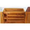 Image 3 : (2) Table Top wooden Organizer cabinet