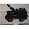 Image 2 : Metal Tonka Tow Truck (sanded and refinished in black) nice condition