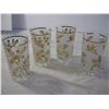 Image 3 : Set of (8) vintage glasses with holder