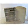 Image 3 : Small Metal Medicine Cabinet 17”H 11.5 W 4” deep