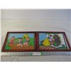 Image 1 : Vintage Disney Story- 2pcs. Linen Print