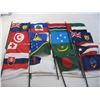 Image 5 : Box of Approx. 100+ Assorted National Flags