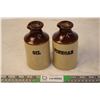 Image 1 : Stoneware Oil & Vinegar Bottles (Made in England)