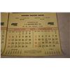 Image 3 : (2) Antique Car Calendars 1975 and 1976