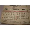 Image 5 : (2) Antique Car Calendars 1975 and 1976