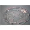 Image 2 : Angels Oval Frosted Glass Pickle Tray 7”