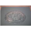 Image 3 : Angels Oval Frosted Glass Pickle Tray 7”