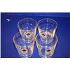 Image 4 : Set of 4 - 1976 Olympics 3 1/4” Tall Glasses
