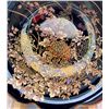 Image 3 : Tenmoku-kiku Made in Japan Beautiful Hand-Painted Designer 5 1/2” Dish