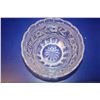Image 4 : Lead crystal Cut Daisy Large Bowl 8”W x 5” T