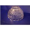 Image 5 : Lead crystal Cut Daisy Large Bowl 8”W x 5” T
