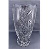 Image 2 : Lead Crystal Pinwheel Vase 7 1/2” Tall