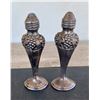 Image 1 : Antique Silver Plated Salt and Pepper Set