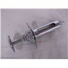 Image 3 : Old Ideal Veterinary Chrome / Glass syringe with 18 & 16 gauge needles in original box
