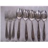 Image 4 : Lot of Misc Silver-plate Cutlery (26 pieces)