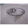 Image 4 : Elegance 3-footed bowl with Silver overlay and with glass Ladle
