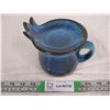 Image 4 : Artist Dani Goren signed Israeli Pottery Cup and Saucer