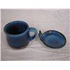 Image 5 : Artist Dani Goren signed Israeli Pottery Cup and Saucer