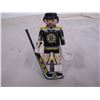 Image 5 : Boston Bruins 3 pce Memorabilia lot: Bobby Orr Stamp; Bruins Puck; Playmobil Bruins Goalie