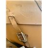 Image 2 : Harley Davidson OEM Tan Leather Saddle Bags with Hardware / from 2001 HDFXG