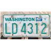 Image 1 : Washington unknown 1980’s??? License Plate