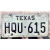 Image 1 : Texas 1975 License Plate