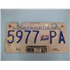 Image 2 : B.C. 1992 License Plate