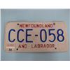 Image 2 : Newfoundland Labrador 1984 License Plate