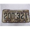 Image 4 : Lot of 4 heavy patina Saskatchewan License Plates: 3 x 1959 + 1960