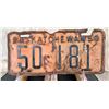 Image 1 : Saskatchewan 1950 License Plate