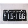 Image 3 : Saskatchewan 1960 (matched pair) Farm License Plates