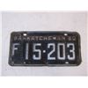 Image 2 : Saskatchewan 1960 License Plate