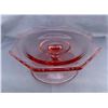 Image 1 : Pink Depression Lemon Wedge 5 3/4” Tray