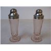 Image 4 : Pink Depression Very rare “Royal Lace” Salt & Pepper set