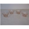 Image 5 : Set of 4 Pink Depression “American Sweetheart” Serbets