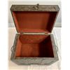 Image 2 : Large Designer felt lined Storage Box 10” T x 11 1/2” W x 7 1/2” Deep