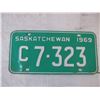 Image 4 : Saskatchewan 1969 Commercial (matched pair) License Plates