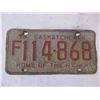 Image 4 : Saskatchewan Home of the RCMP 1973 Matched pair Farm License Plates