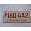 Image 3 : Saskatchewan 1975 (matched pair) Farm License Plates (with SGI plastic bag)