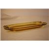 Image 4 : Depression Yellow/Amber 9”L x 4”W Pickle Tray