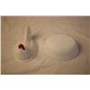 Image 3 : Milk Glass Hen on Nest