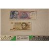 Image 3 : Lot of 2: Yugoslavian 5000$ Dinara & German?Zwanzig 20$ Shilling