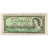 Image 1 : 1954 Canadian $1.00 Bill ending in 8530