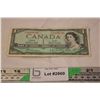 Image 3 : 1954 Canadian $1.00 Bill ending in 8530