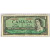 Image 1 : 1954 Canadian $1.00 Bill ending in 8931